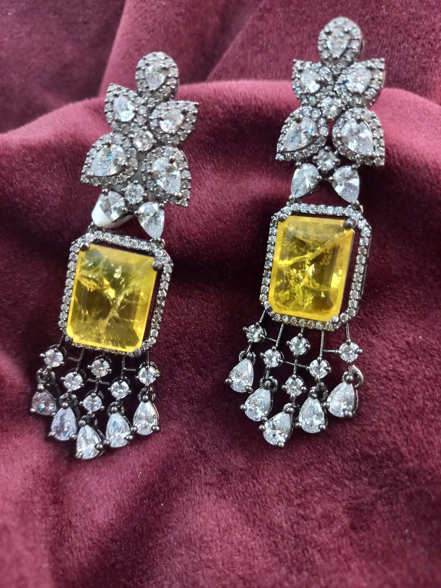 Riya American Diamond Earrings