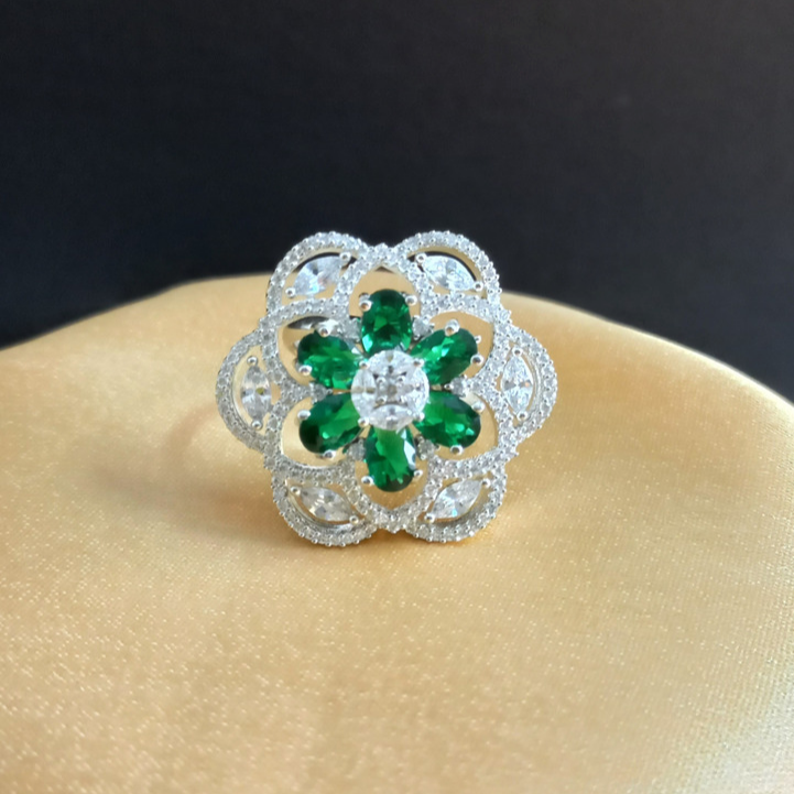 Ivy American Diamond Ring