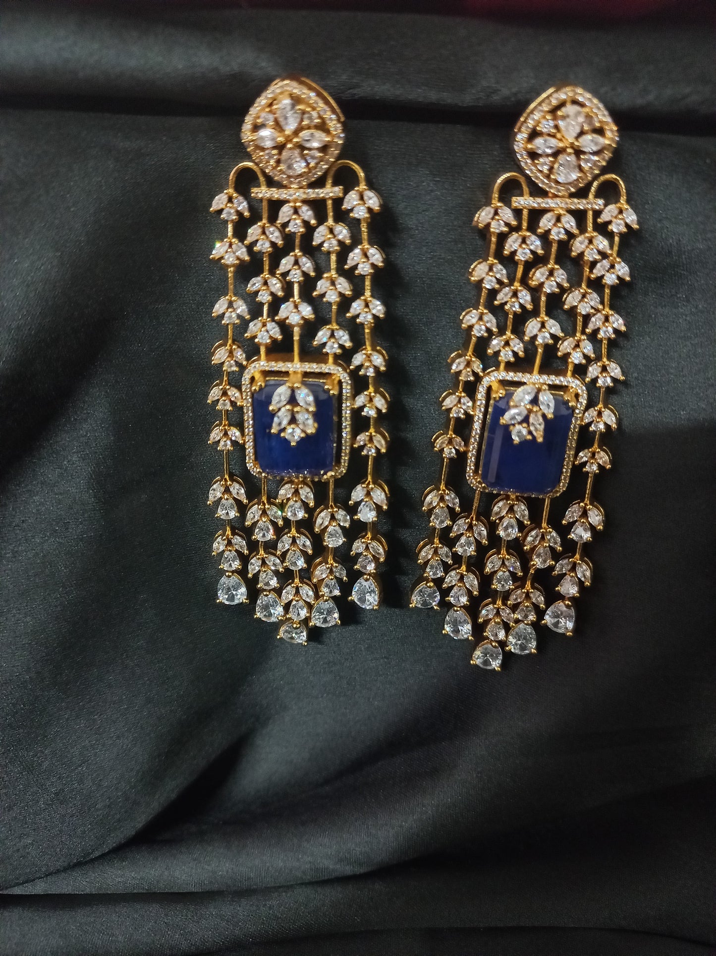 Moissanite Doublet Stone Earrings