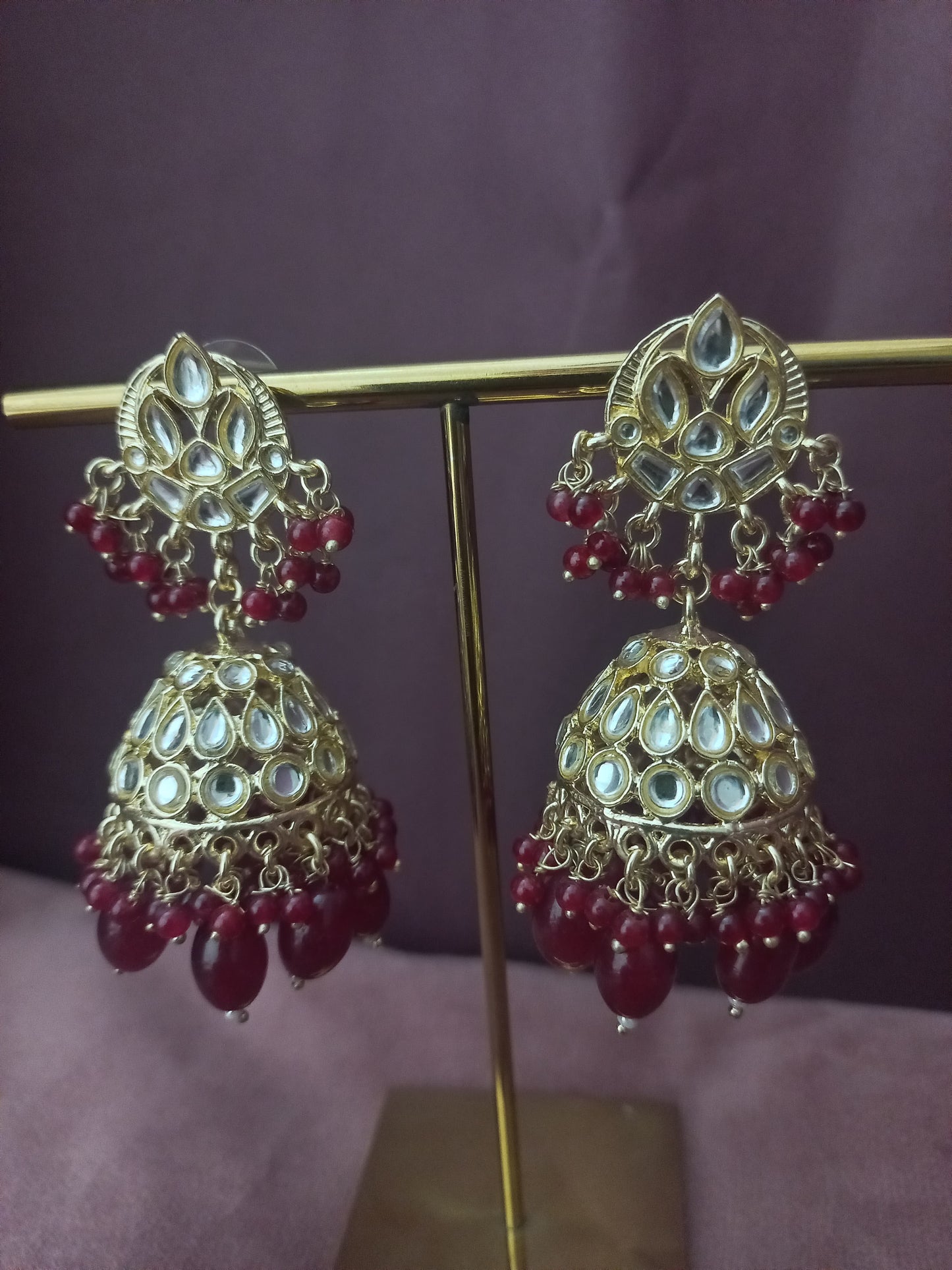 Tara Meenakari Jhumka