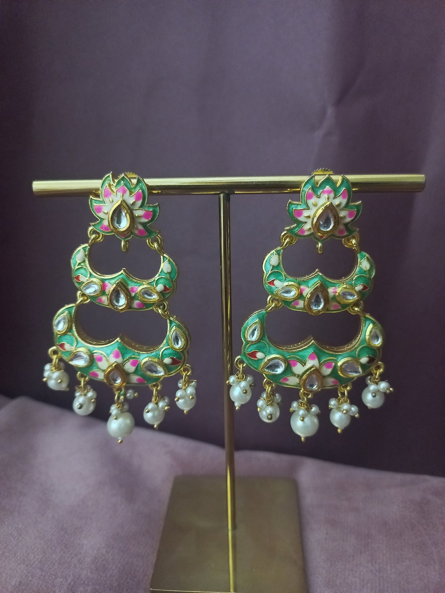 Heena Meenakari Earrings
