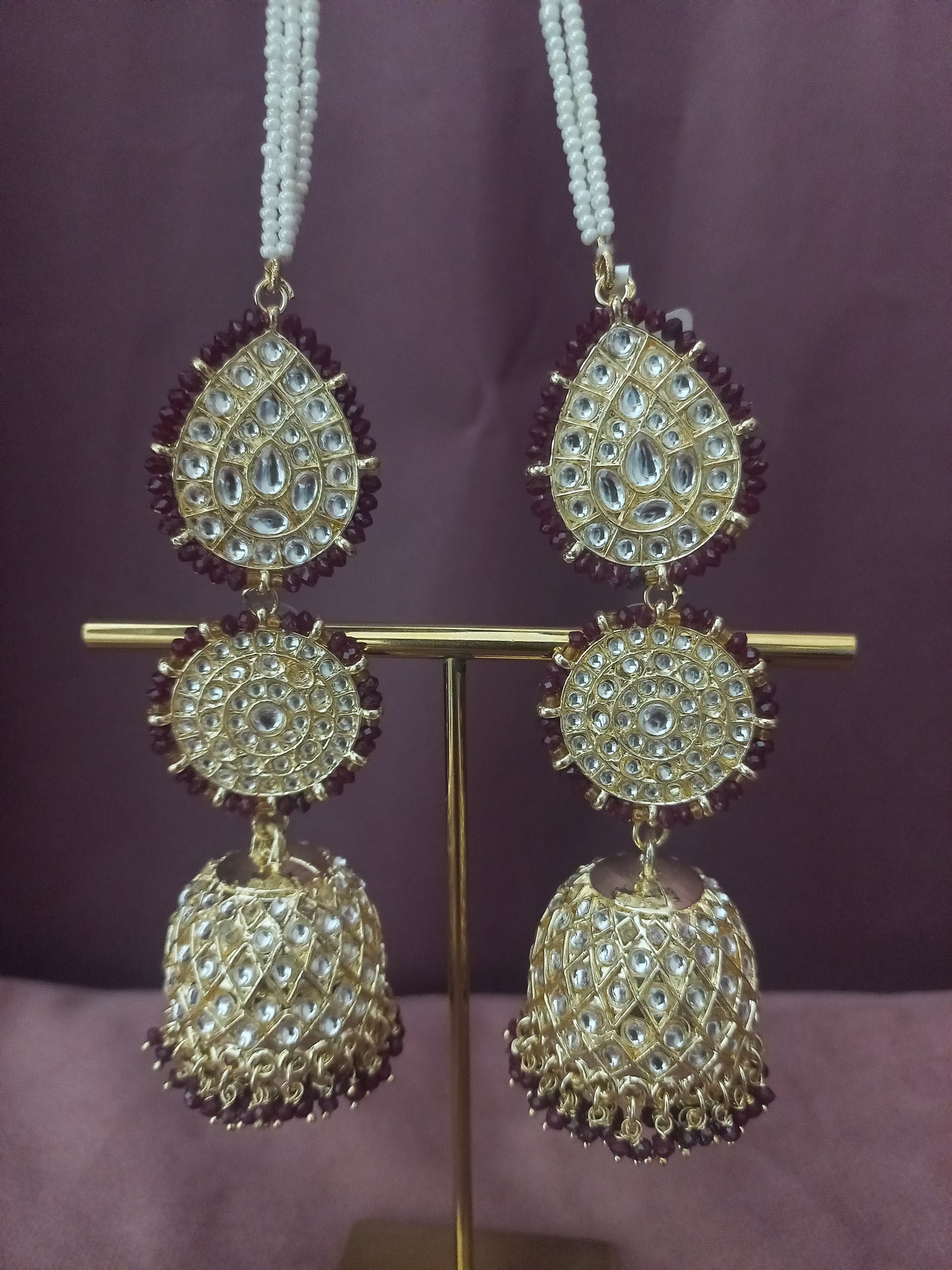 Tisha Meenakari Earrings