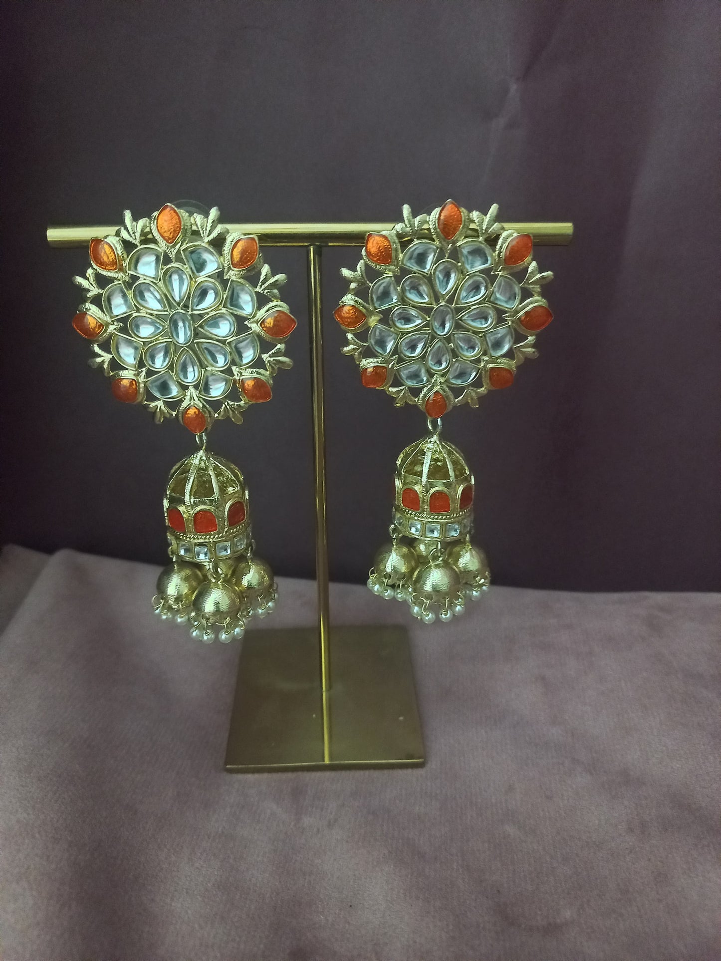 Ragini Meenakari Jhumka