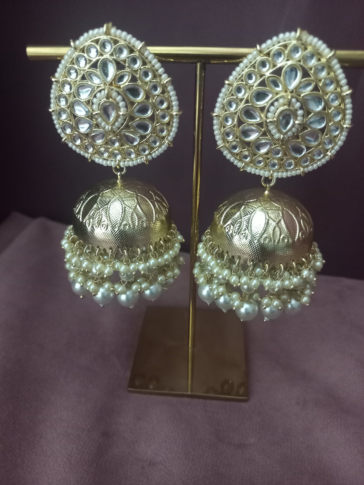 Kavya Meenakari Jhumka