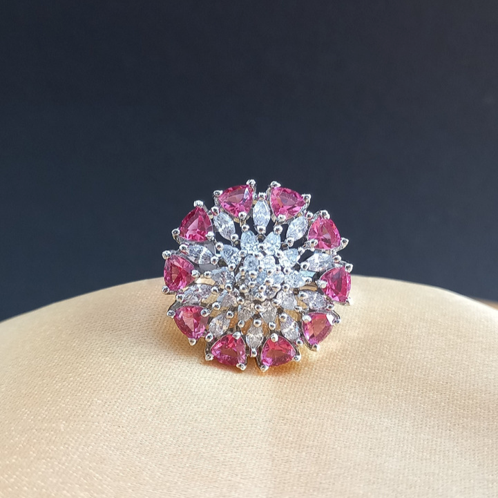 Lydia American Diamond Ring