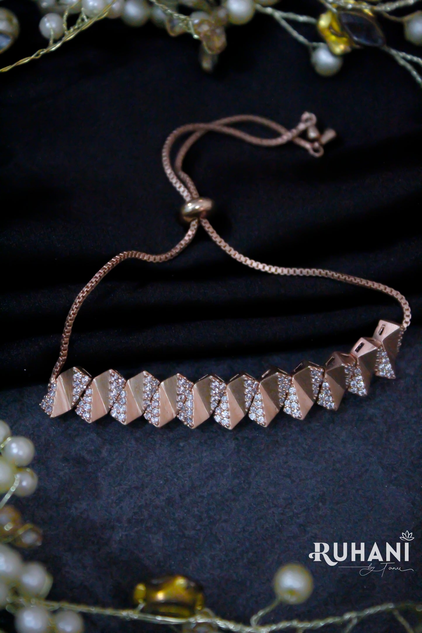 Rose Gold AD Bracelet