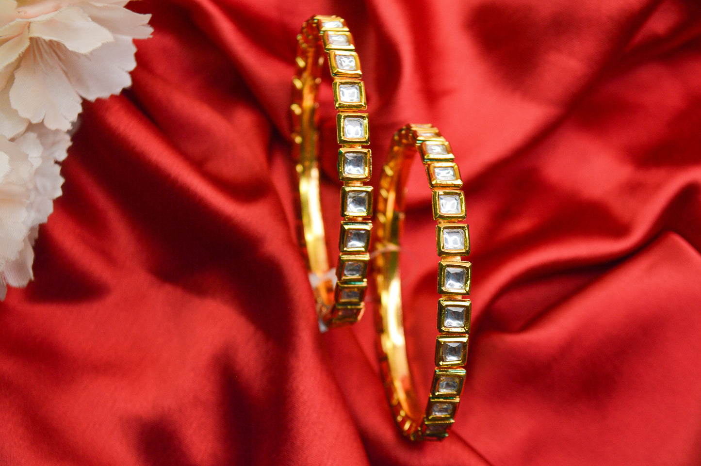Neha Kundan Bangles