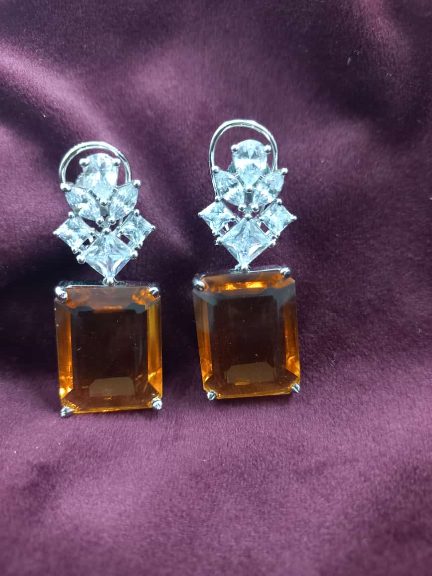 Maanya American Diamond Earrings