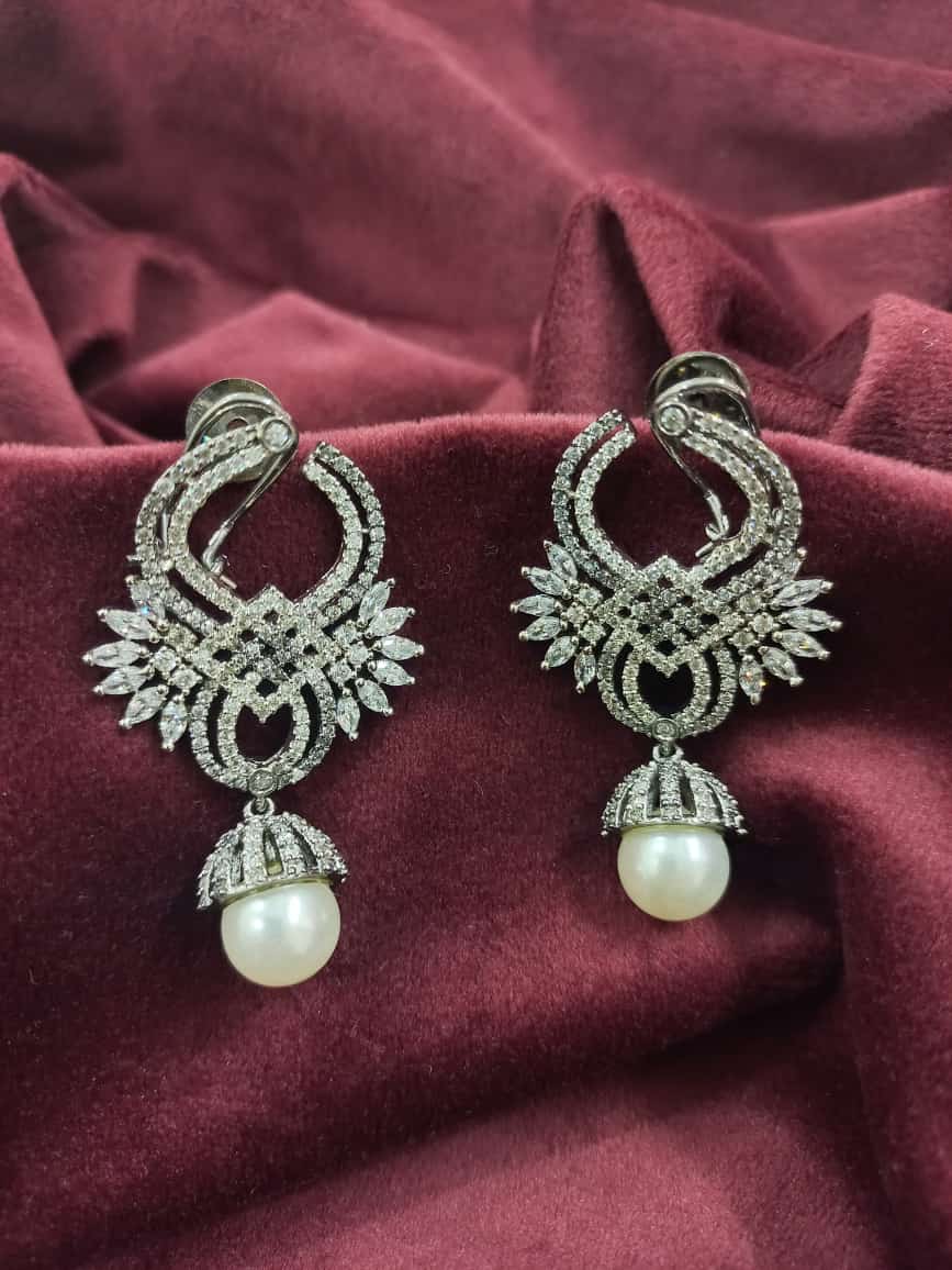 Radhya American Diamond Earrings