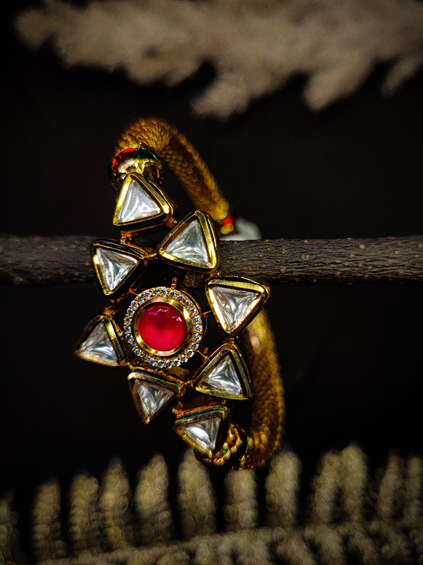 Saanvi Kundan Bracelet