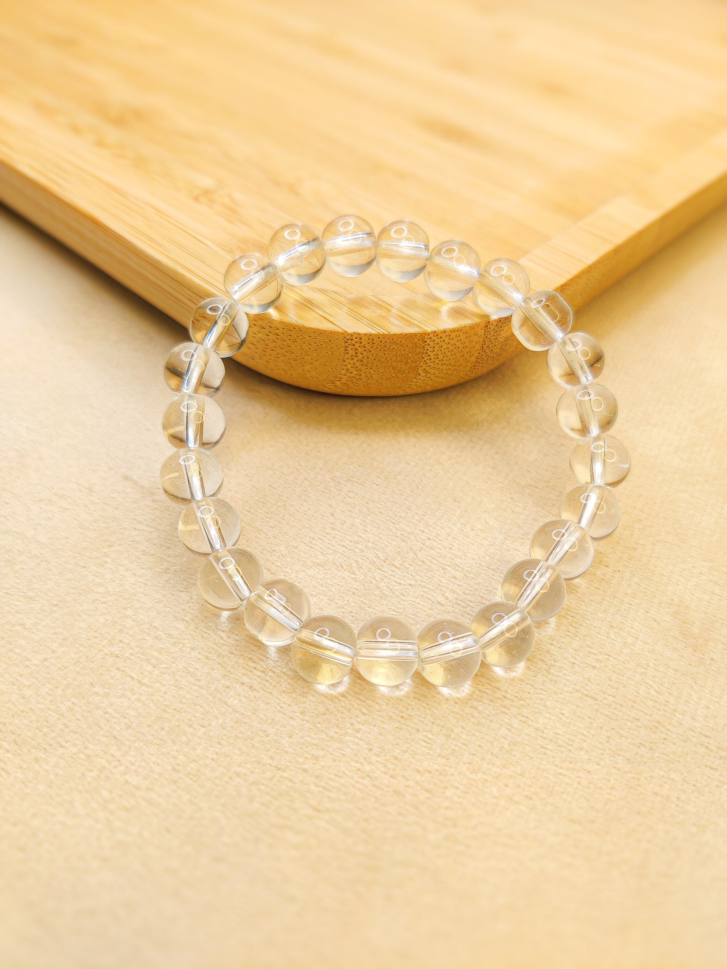 Clear Quartz Gemstone Bracelet
