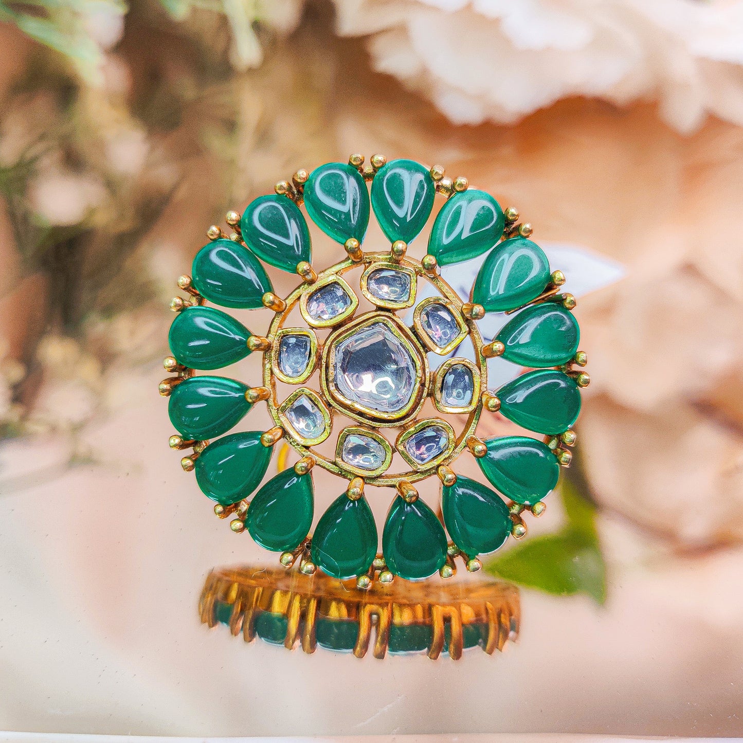 Pihu Kundan Ring