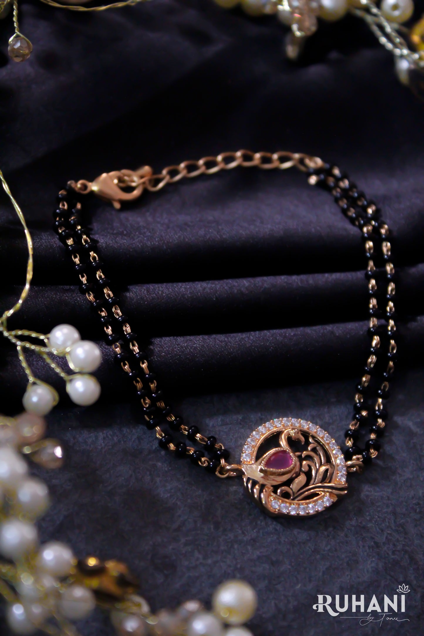 Swan Concept Mangal Sutra Bracelet