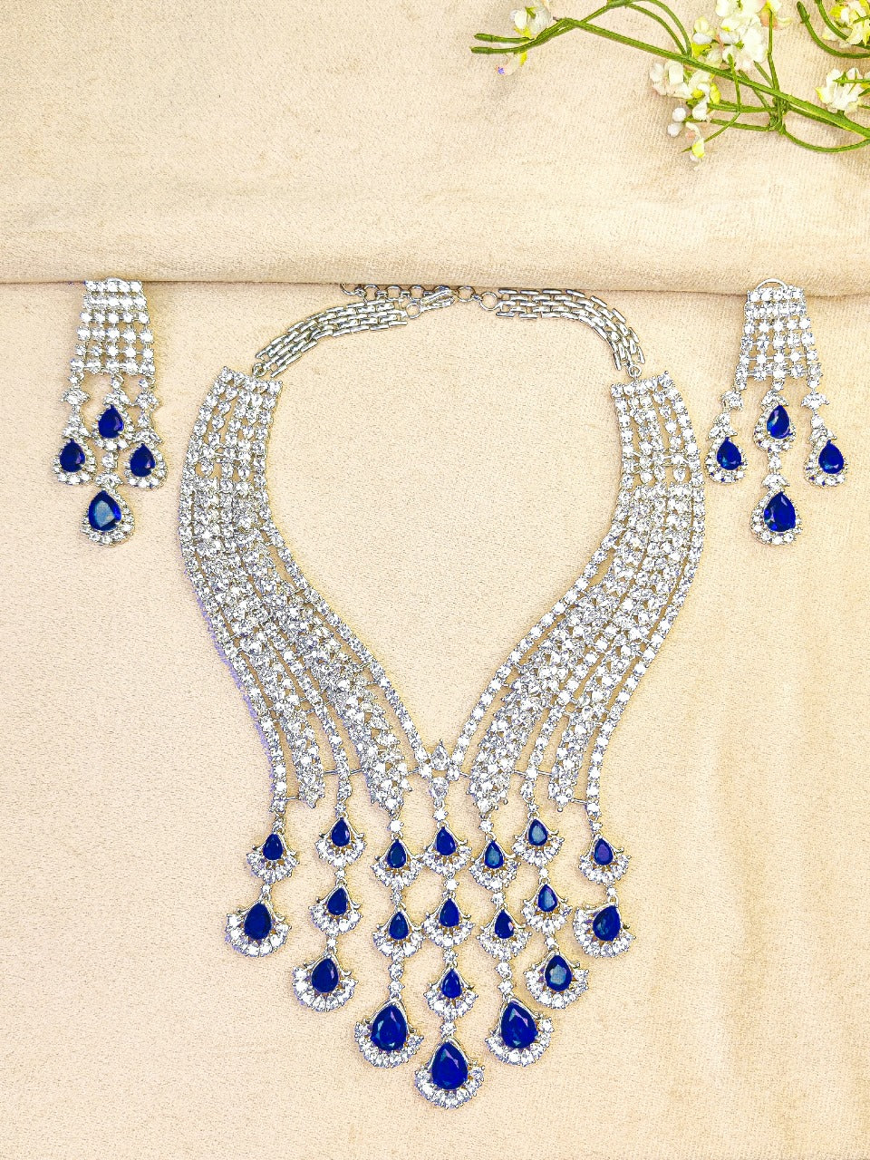 Diamond Stone Neckpiece