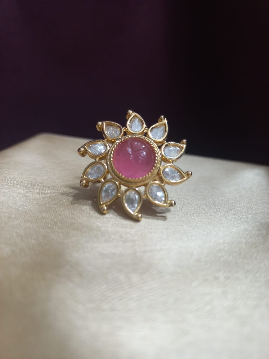 Sanya Kundan Ring