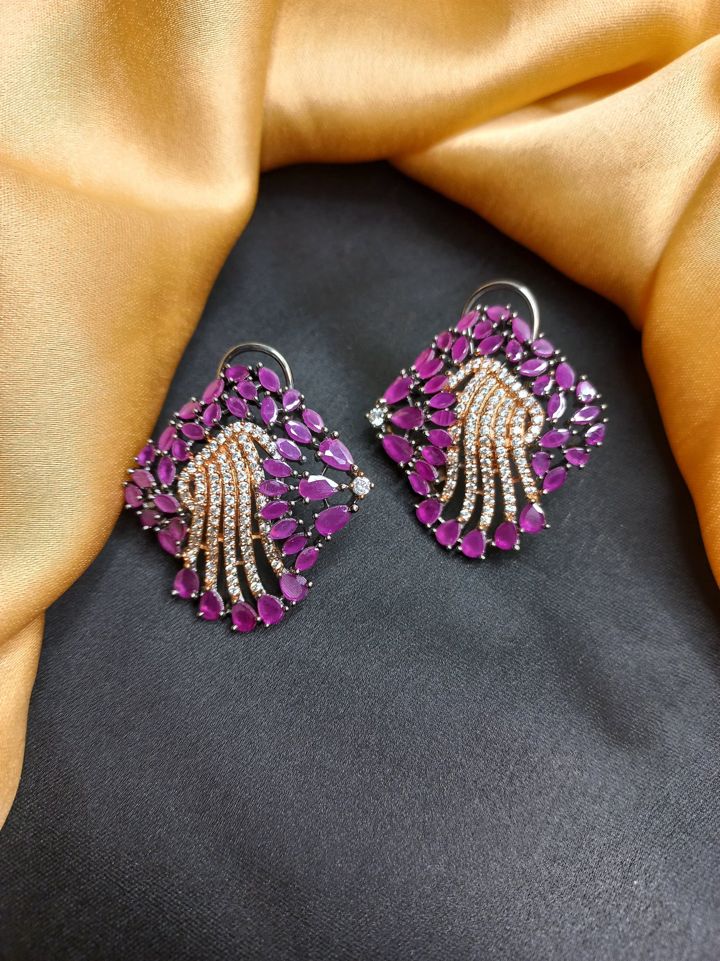 Tanuja American Diamond Earrings