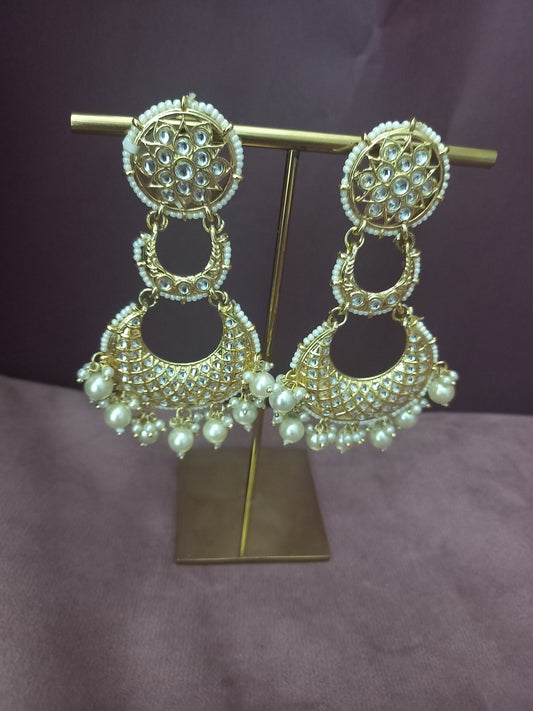 Meghna Meenakari Chandbalis