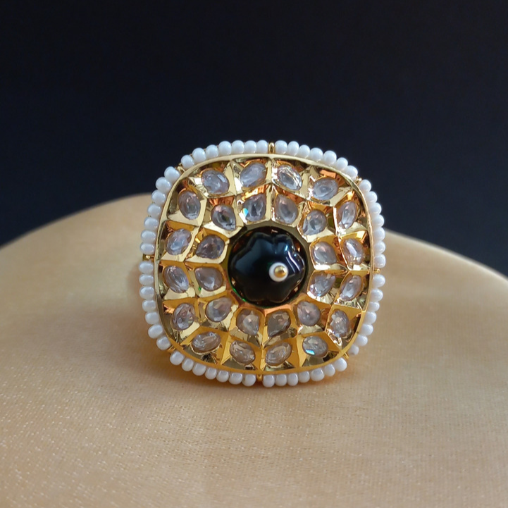 Amara Polki Ring