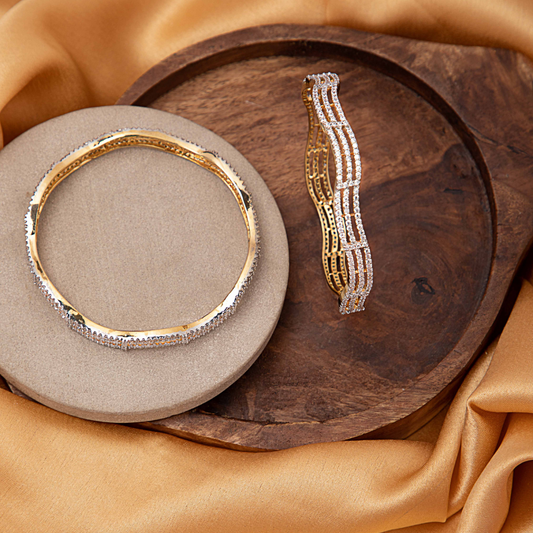 Leheriya American Diamond Bangle
