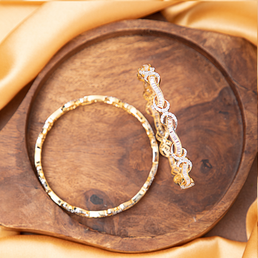 Saara American Diamond Bangles