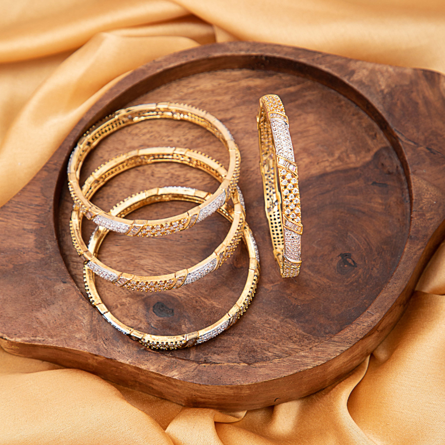 Triveni American Diamond Bangle