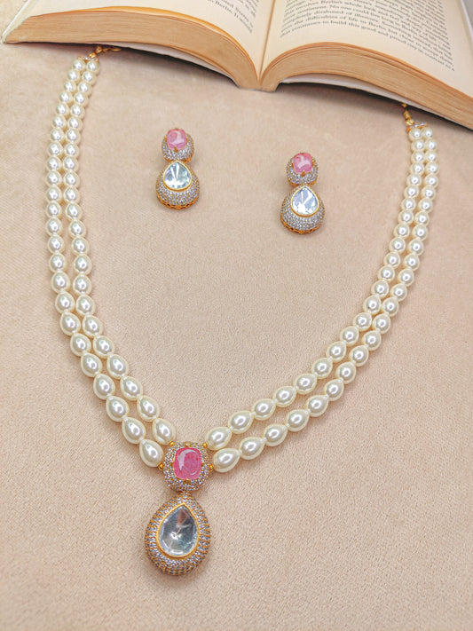 Pearl Necklace Set