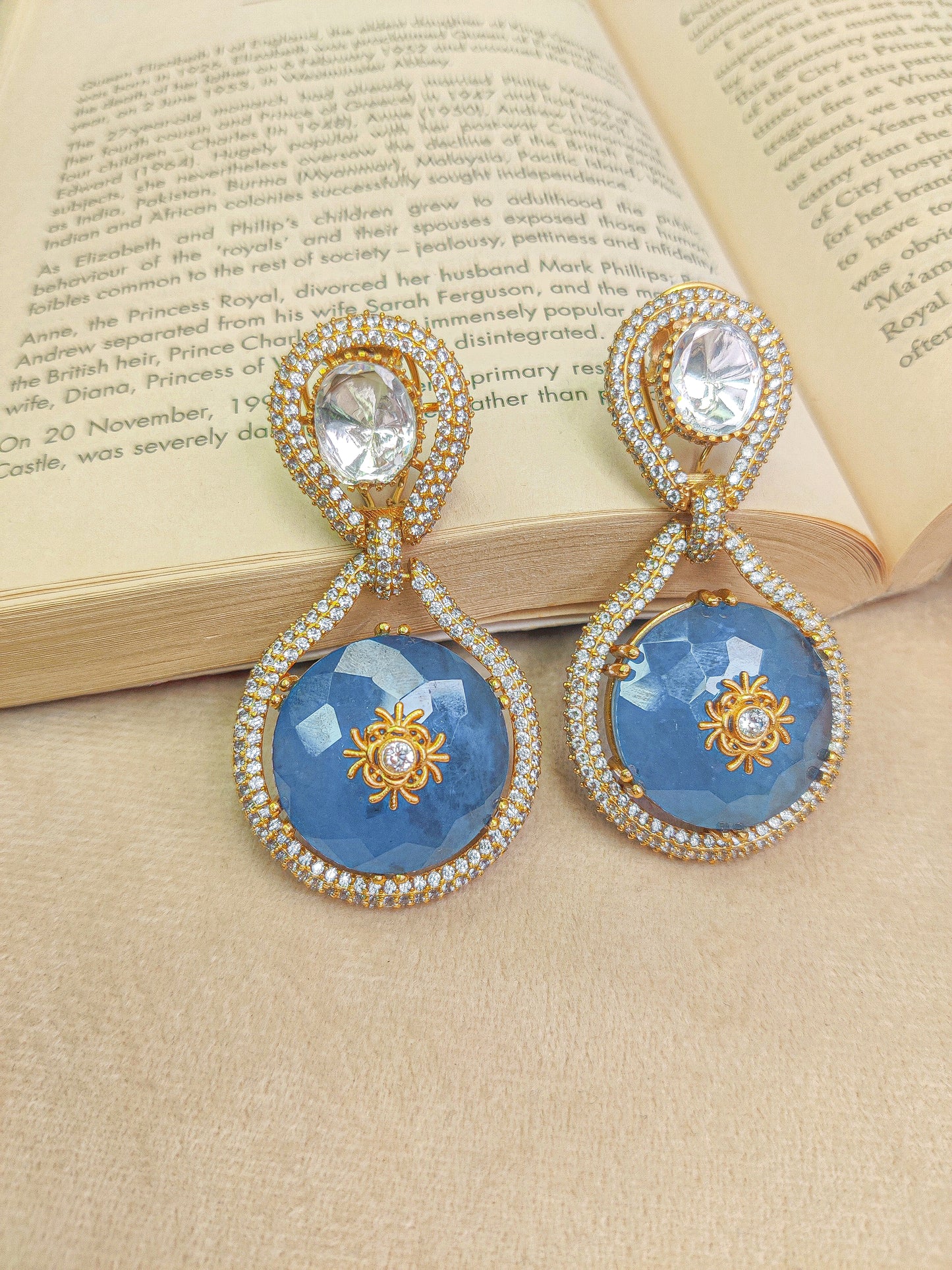 Coloured Nano Stones with American Diamonds