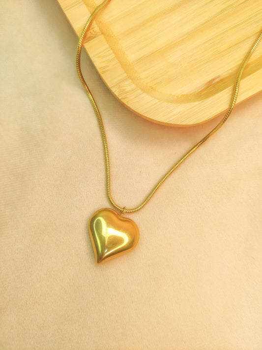 Big Heart Shaped Necklace