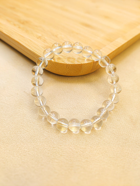 Clear Quartz Gemstone Bracelet