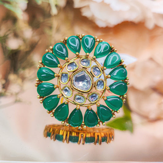 Pihu Kundan Ring
