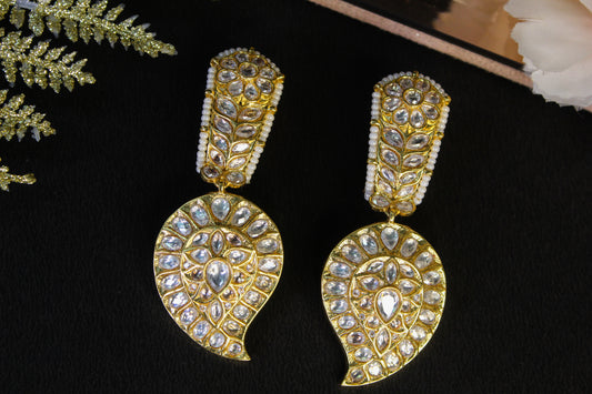 Vaishali Kundan Long Set