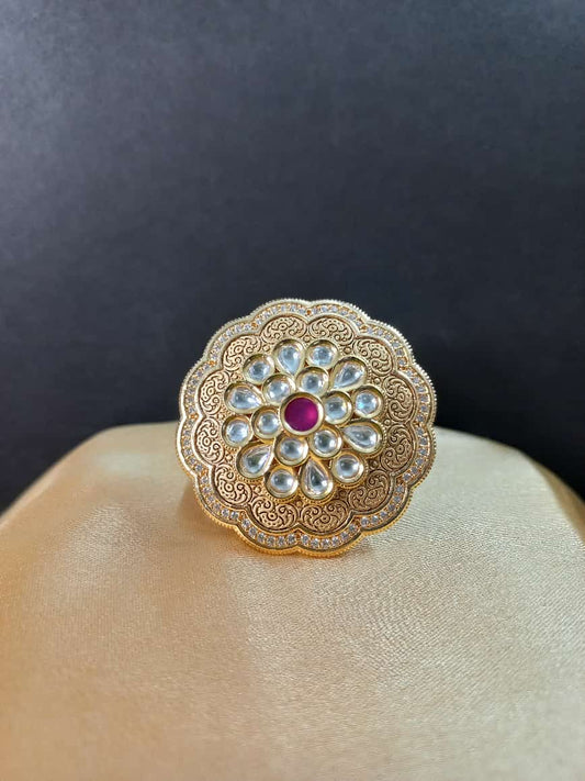 Reva Kundan Ring
