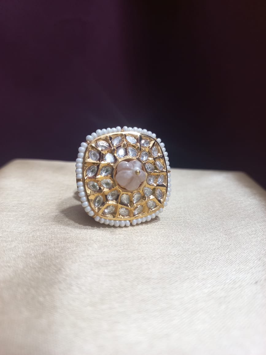 Amara Polki Ring